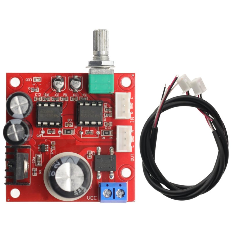 GODIYMODULES Dual NE5532 Preamplifier Board AC5-16V DC6-24V Single Power Supply Amplifier Module Microphone Preamps Audio Operational Amplifier Board - Image 4